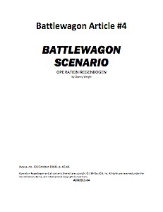Battlewagon Article #4: Operation Regenbogen